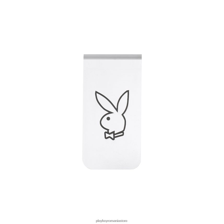 Playboy argint bărbați clip de bani cap de iepure accesorii 6NT0ZV830