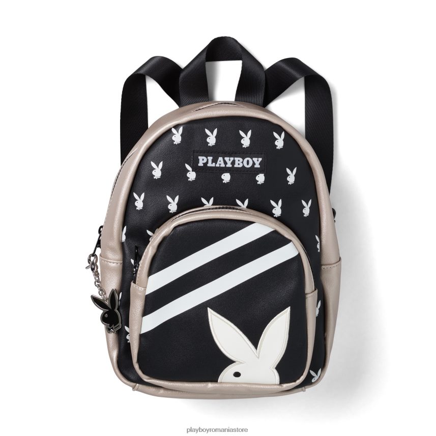 Playboy negru bărbați mini rucsac bunny accesorii 6NT0ZV864