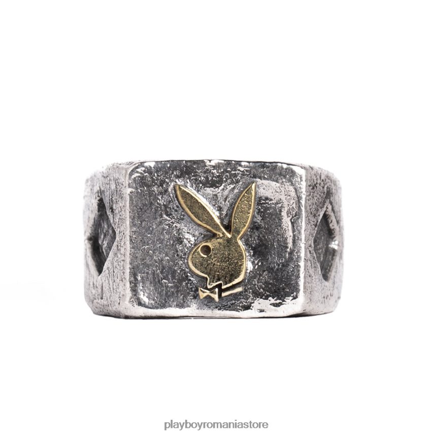Playboy original bărbați inel cap de iepure lateral cu diamant accesorii 6NT0ZV886