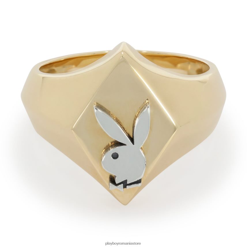 Playboy x The Great Frog original bărbați inel de as de diamante accesorii 6NT0ZV875