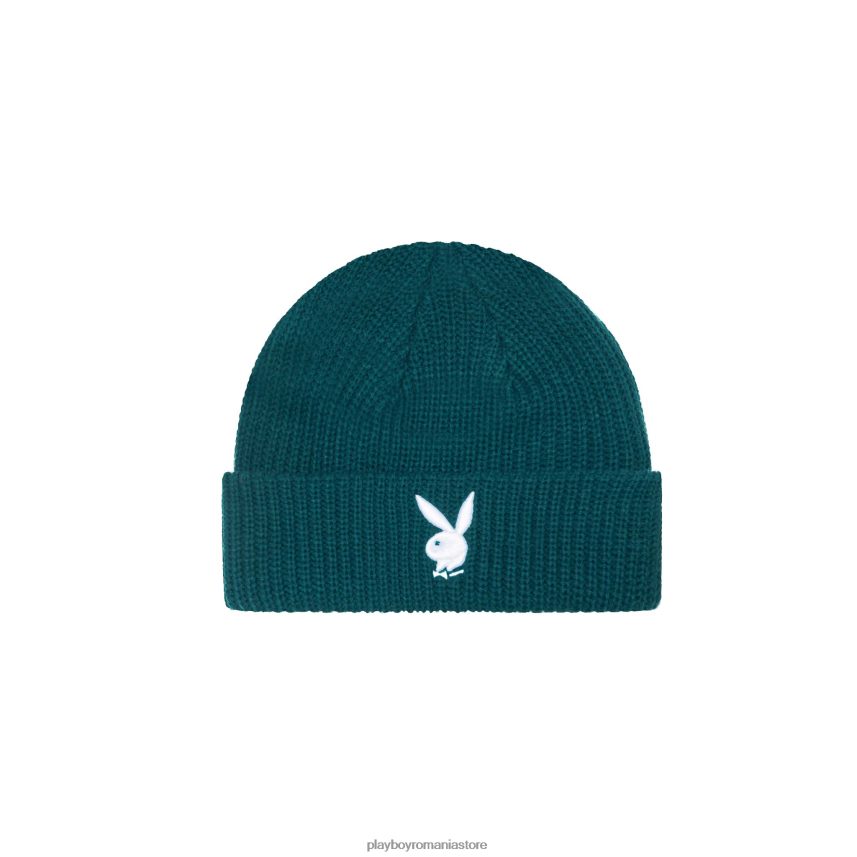 Playboy jad cu iepuraș alb bărbați cap de iepure tricot beanie accesorii 6NT0ZV762