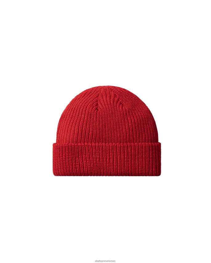 Playboy roșu bărbați cap de iepure tricot beanie accesorii 6NT0ZV721