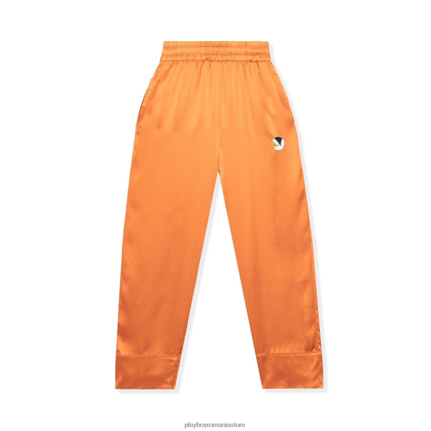 Playboy rugini bărbați pantaloni lounge din mătase îmbrăcăminte 6NT0ZV645