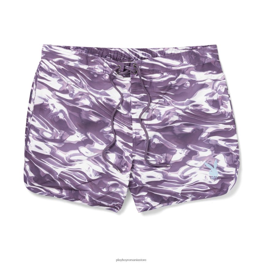Playboy violeta persană bărbați boardshorts lichid de 15". îmbrăcăminte 6NT0ZV637