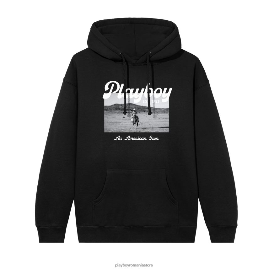 Playboy alb bărbați desperado american icon hoodie îmbrăcăminte 6NT0ZV379