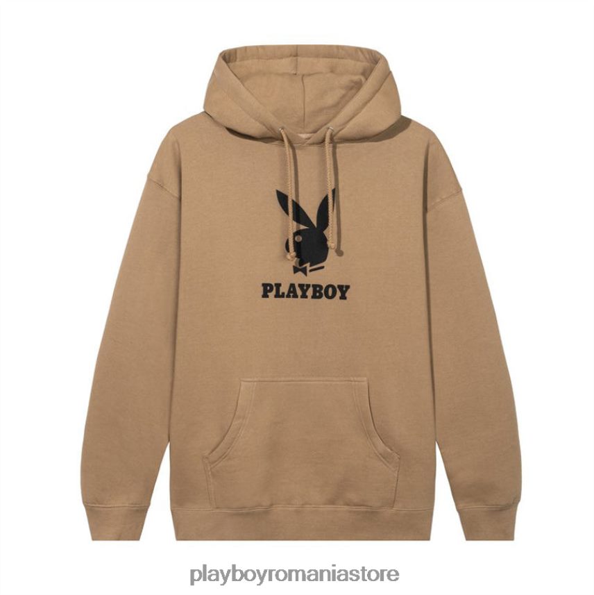 Playboy bronzat bărbați hanorac cu logo îmbrăcăminte 6NT0ZV397