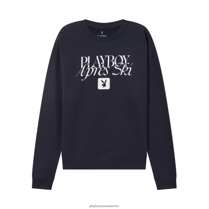 Playboy marina bărbați după schi crewneck îmbrăcăminte 6NT0ZV370