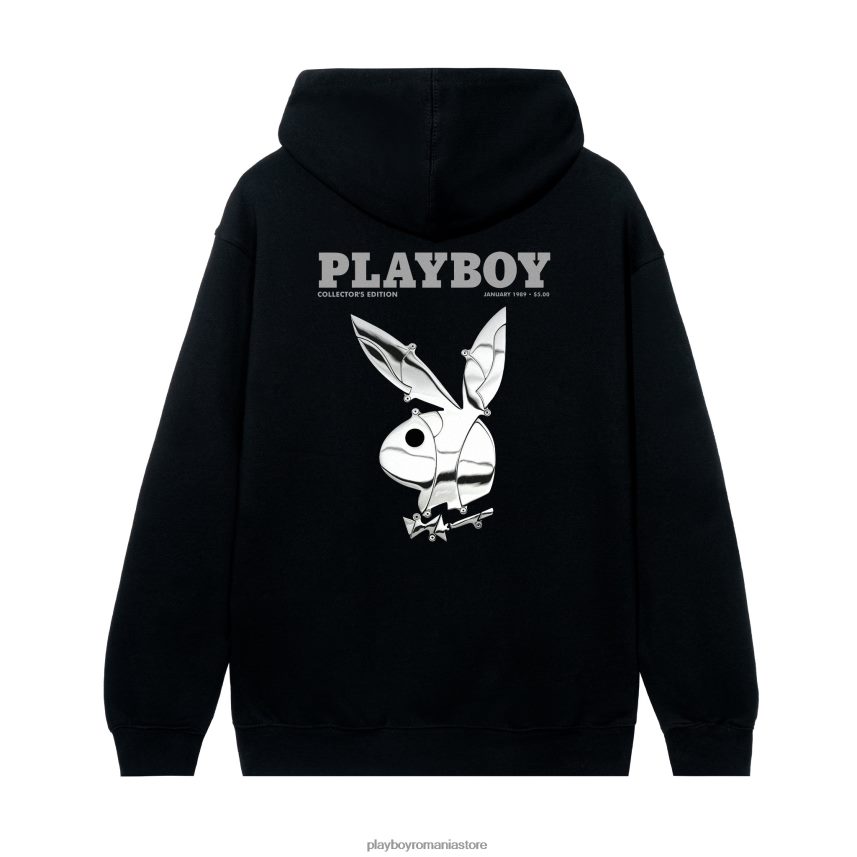 Playboy original bărbați ian 1989 cover hoodie îmbrăcăminte 6NT0ZV388