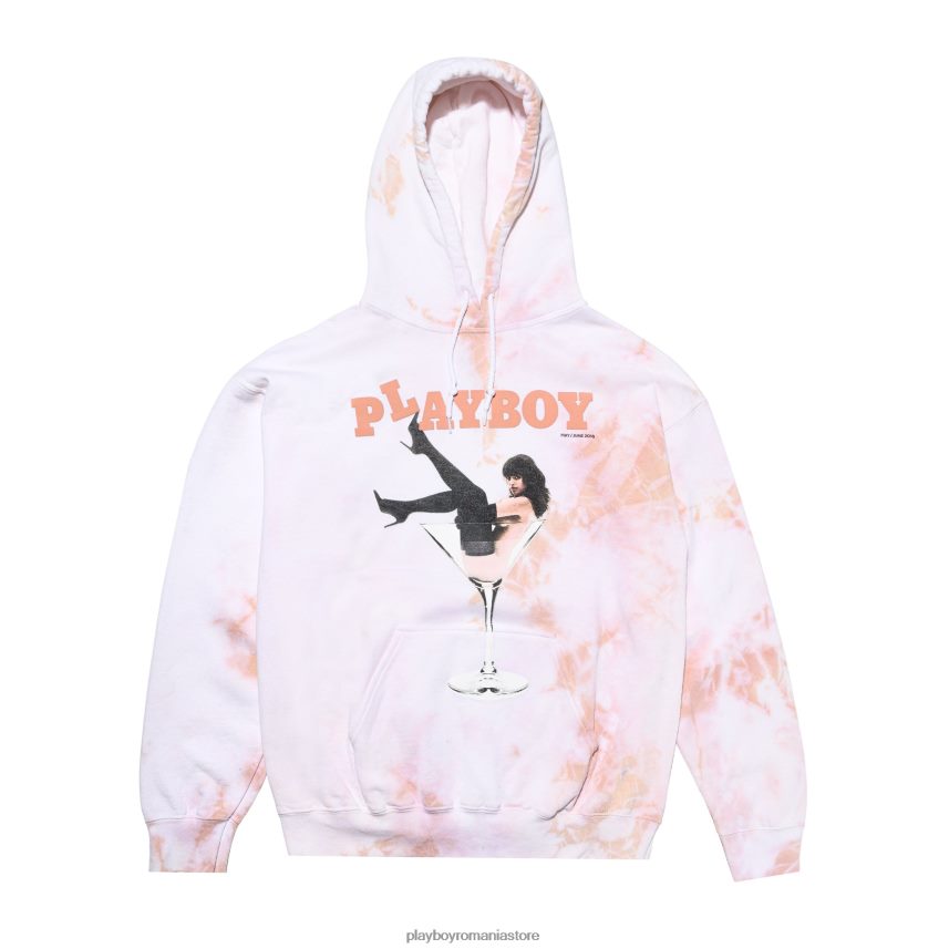 Playboy original bărbați mai/iunie 2018 cover tie-dye hoodie îmbrăcăminte 6NT0ZV466