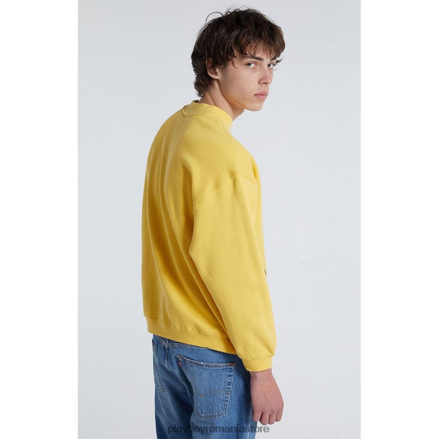 Playboy original bărbați pb venice beach crewneck galben îmbrăcăminte 6NT0ZV368