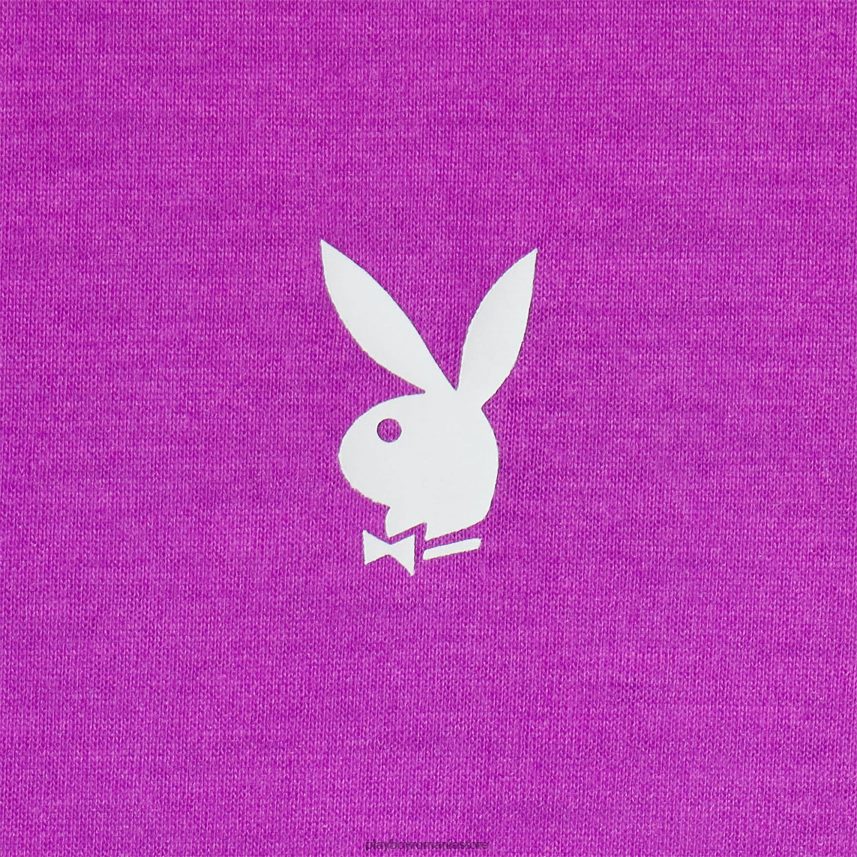 Playboy floare de cactus violet bărbați tricou gradient îmbrăcăminte 6NT0ZV333
