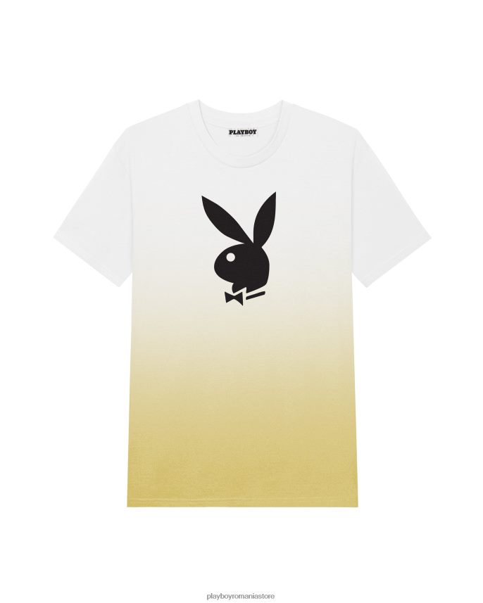 Playboy galben bărbați tricou cu cap de iepure îmbrăcăminte 6NT0ZV329