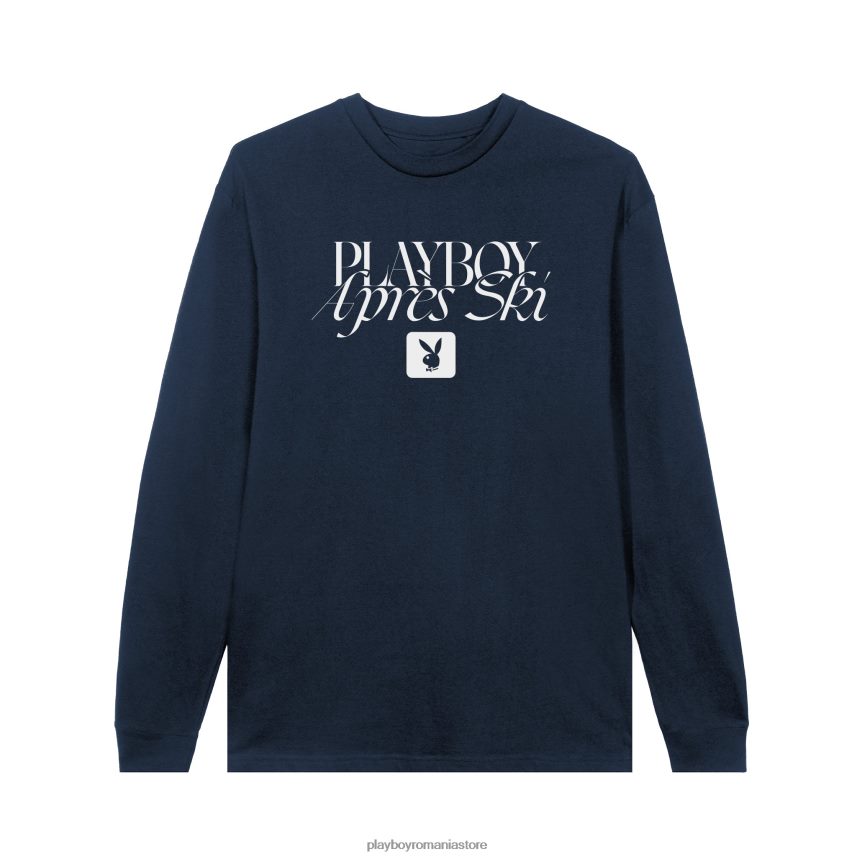 Playboy marina bărbați mânecă lungă după schi îmbrăcăminte 6NT0ZV70