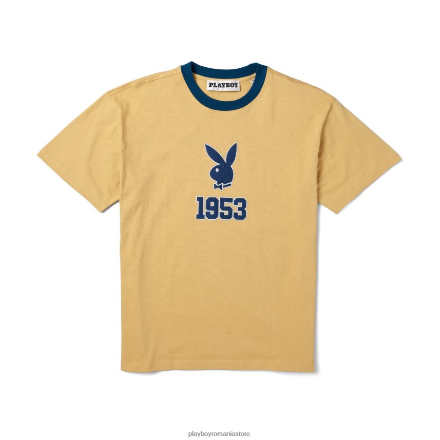Playboy muştar bărbați 1953 tricou cu maneca scurta îmbrăcăminte 6NT0ZV292