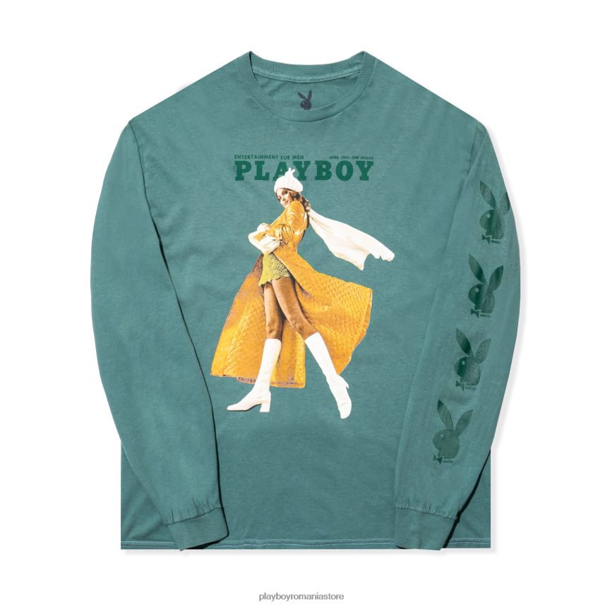 Playboy original bărbați aprilie 1970 husă mânecă lungă îmbrăcăminte 6NT0ZV165
