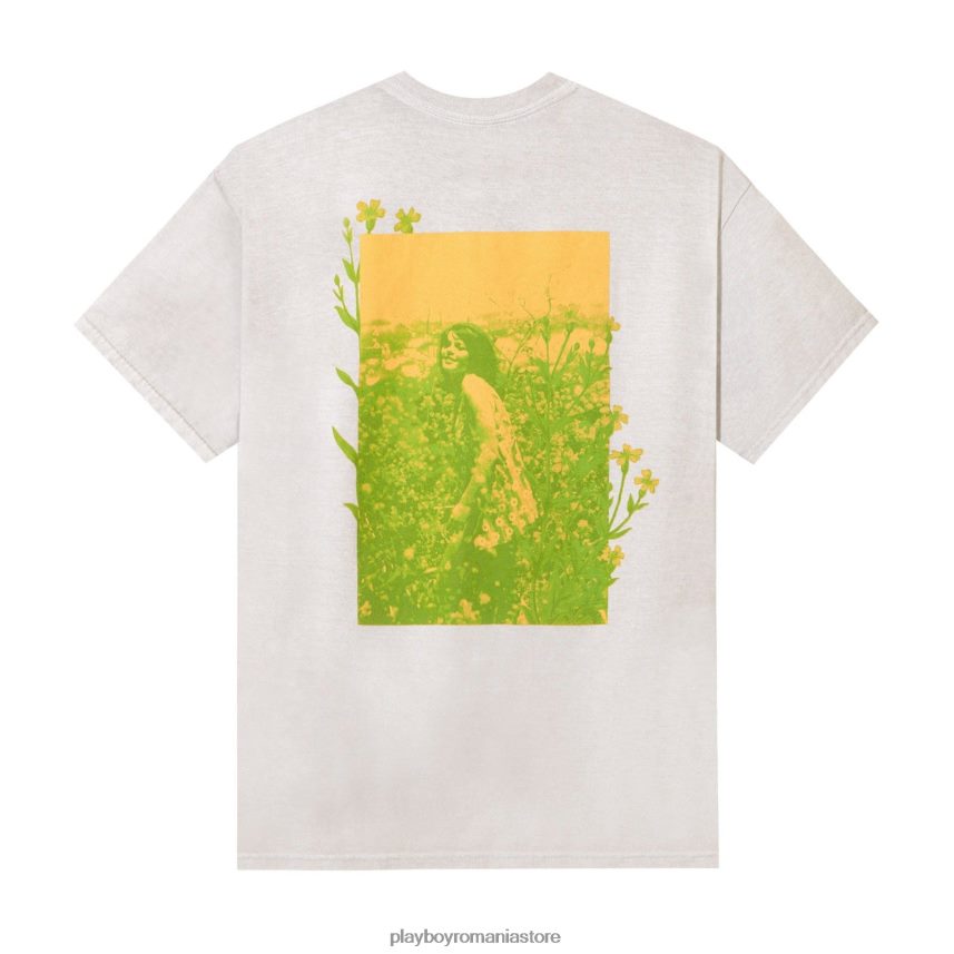 Playboy original bărbați august 1968 playmate gale olson tricou floral catarg îmbrăcăminte 6NT0ZV305