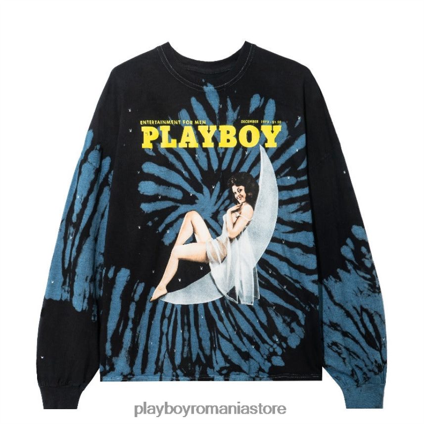 Playboy original bărbați decembrie 1973 coperta tie-dye cu maneca lunga îmbrăcăminte 6NT0ZV101