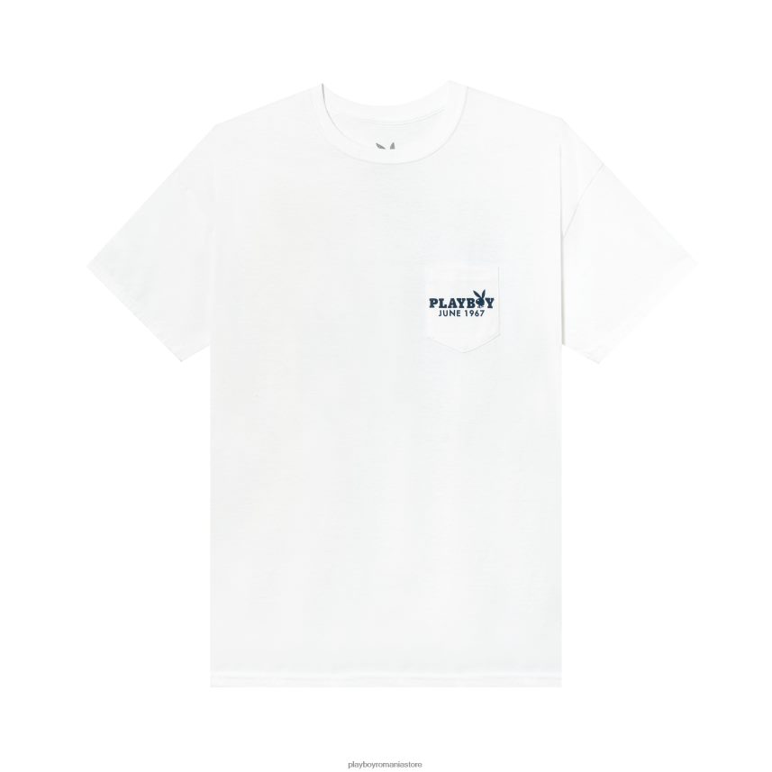 Playboy original bărbați iunie 1967 coperta tricou buzunar îmbrăcăminte 6NT0ZV274