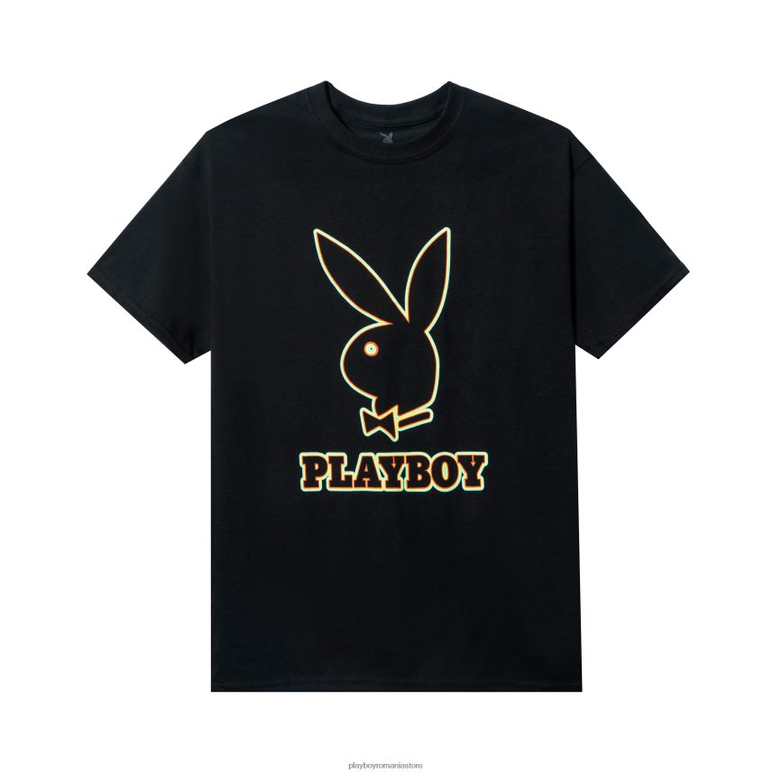 Playboy original bărbați tricou grafic contur îmbrăcăminte 6NT0ZV259