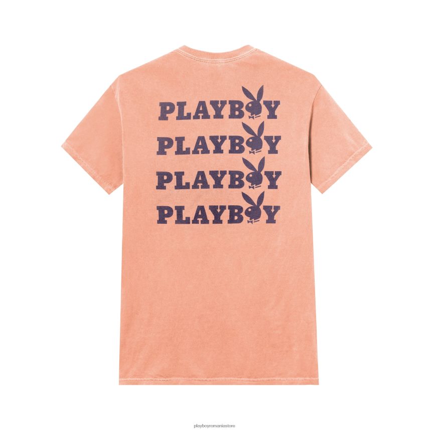 Playboy original bărbați tricou grafic piersic îmbrăcăminte 6NT0ZV240