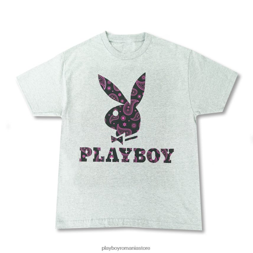 Playboy original bărbați tricou gri caisley cap de iepure îmbrăcăminte 6NT0ZV32