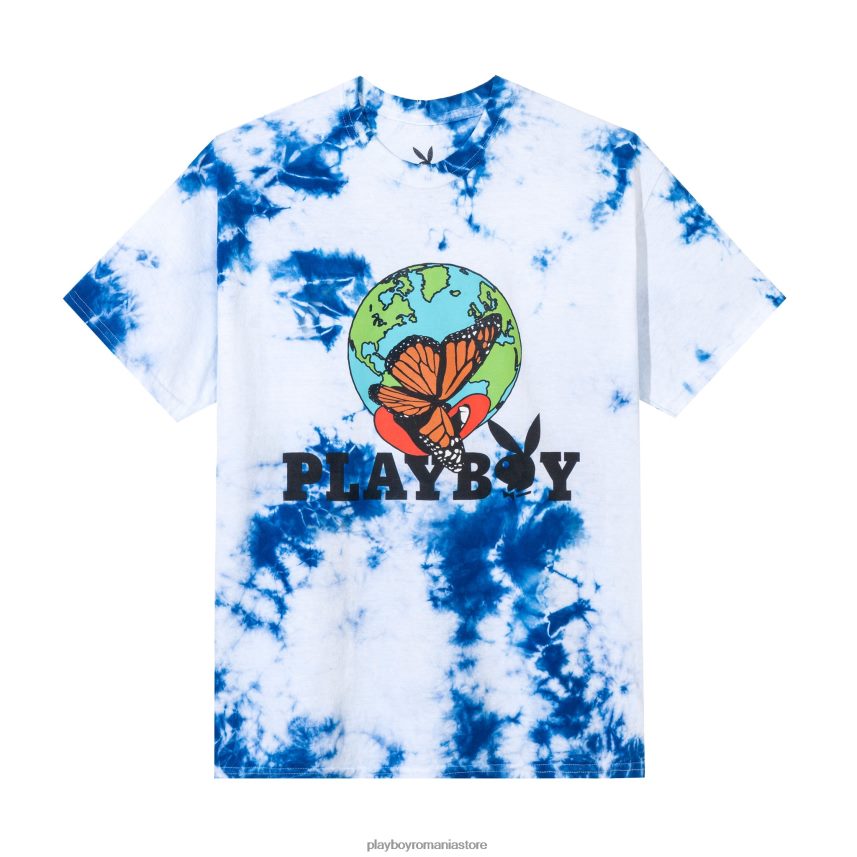 Playboy original bărbați tricou tie-dye au naturel îmbrăcăminte 6NT0ZV273