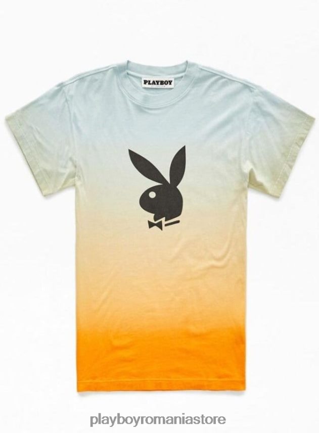Playboy portocale bărbați tricou cu cap de iepure îmbrăcăminte 6NT0ZV331