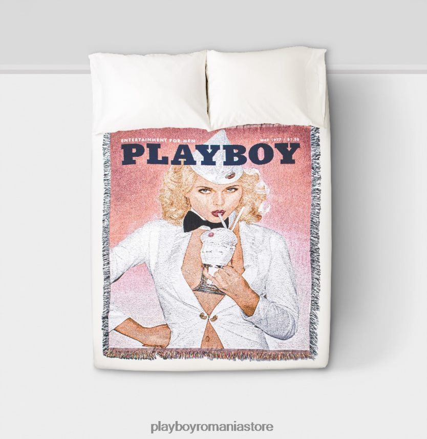 Playboy original unisex mai 1977 acoperă pătură accesorii 6NT0ZV907