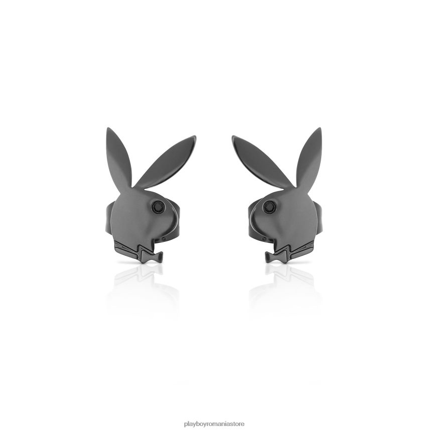 Playboy negru femei cercei cu cap de iepure accesorii 6NT0ZV1627