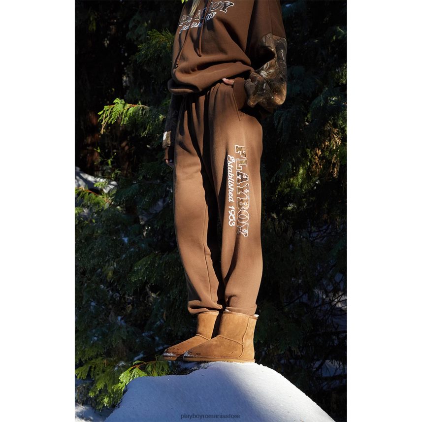 Playboy cafea turcească femei pantaloni de trening camo catarg îmbrăcăminte 6NT0ZV1226