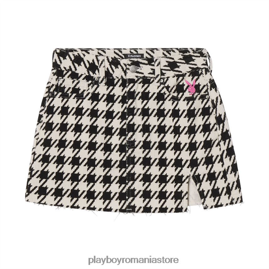 Playboy picior de găin femei fusta mini cu talie inalta îmbrăcăminte 6NT0ZV1216