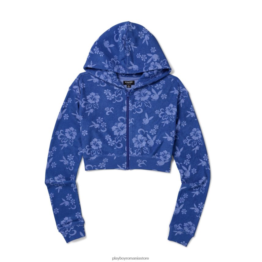 Playboy original femei hanorac tidal terry îmbrăcăminte 6NT0ZV1108