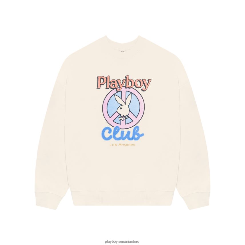 Playboy os femei hanorac crewgate smile club îmbrăcăminte 6NT0ZV1078