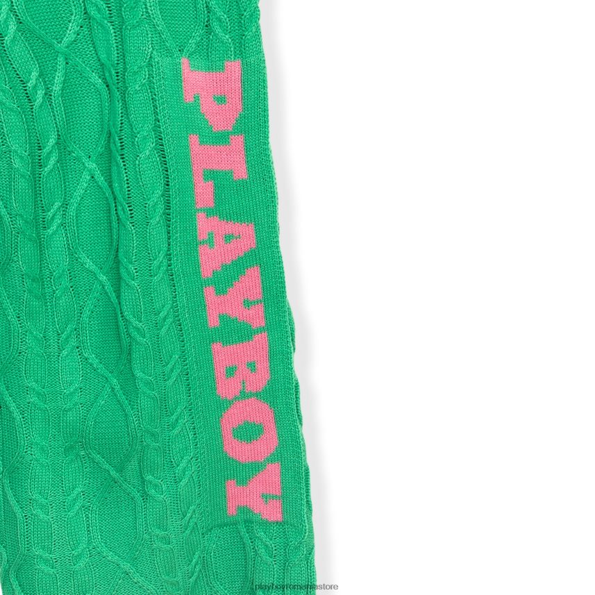 Playboy verde femei pantalon din tricot catarg îmbrăcăminte 6NT0ZV1178
