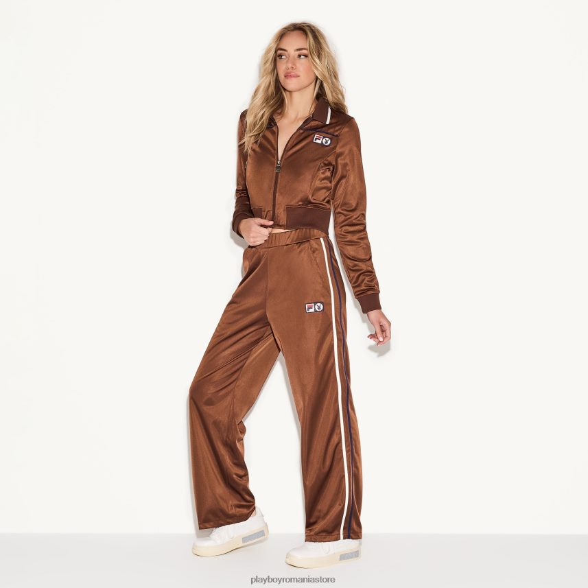 Playboy x FILA maro femei pantaloni de sport mardi îmbrăcăminte 6NT0ZV1180