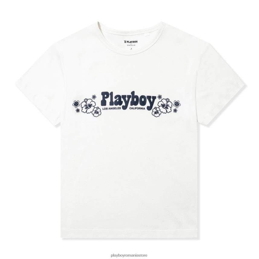 Playboy albastru femei tricou zdrobit îmbrăcăminte 6NT0ZV982