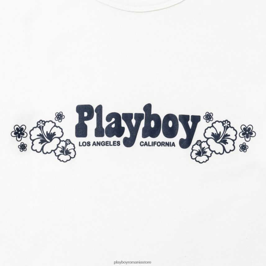 Playboy albastru femei tricou zdrobit îmbrăcăminte 6NT0ZV982
