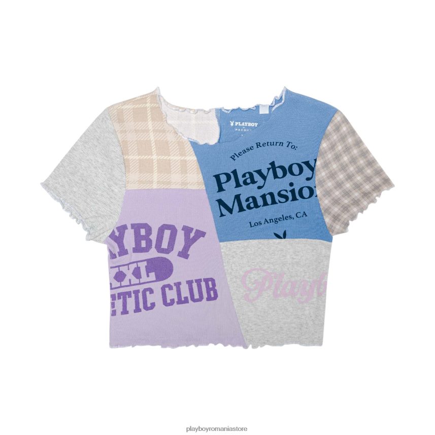 Playboy multi femei tricou pentru copii splice îmbrăcăminte 6NT0ZV1015