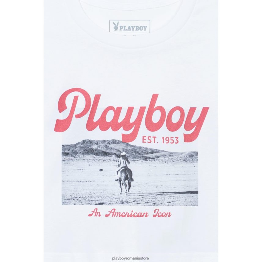 Playboy original femei desperado american icon cropped cu mânecă lungă îmbrăcăminte 6NT0ZV985