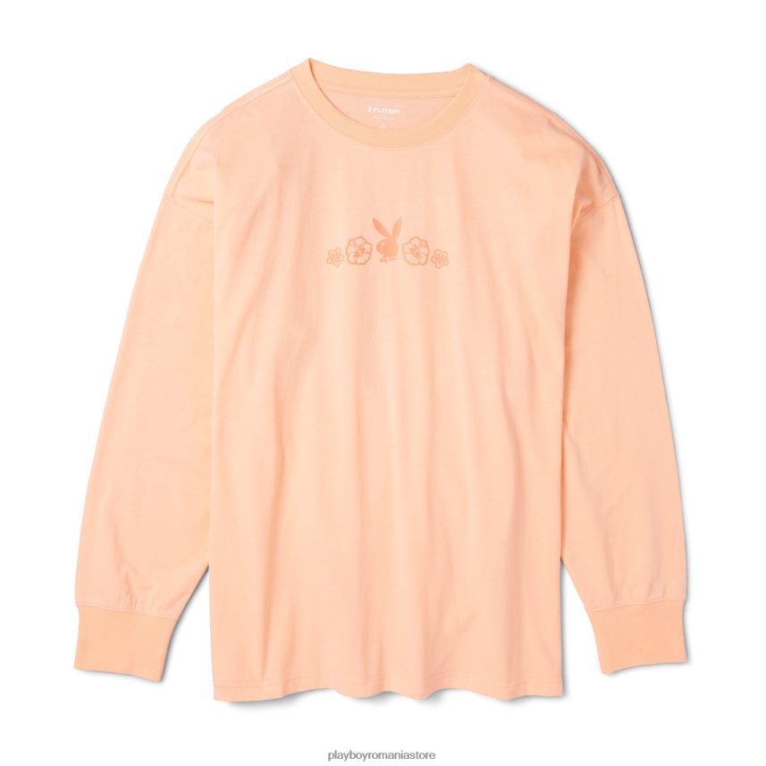 Playboy original femei tricou cu mânecă lungă surf boyfriend îmbrăcăminte 6NT0ZV1002