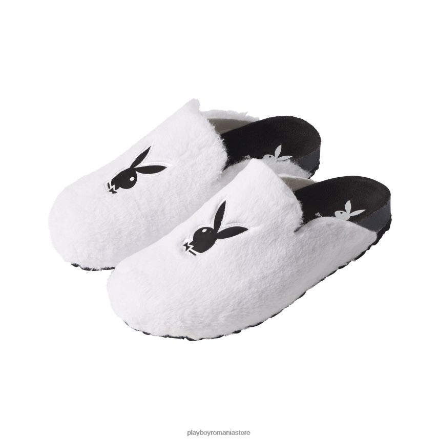 Playboy alb femei diapozitive neclare încălţăminte 6NT0ZV1586