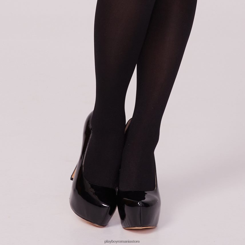 Playboy negru femei costum de iepuraș stiletto încălţăminte 6NT0ZV1606